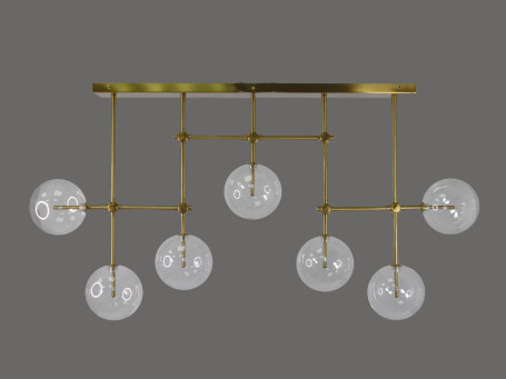 Подвесная люстра Elvan LU-3011/7-G4-BaCl