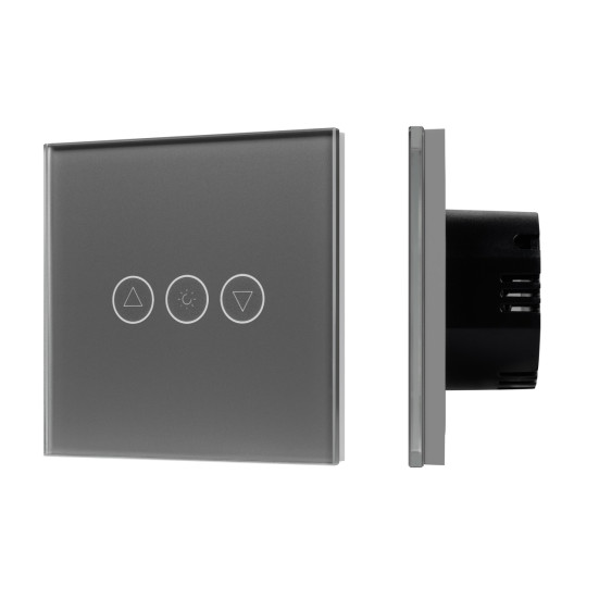 Светорегулятор сенсорный с Zigbee управлением SWT-OMALI-SD3-ZB-GR (250V, 500W) Arlight 050063