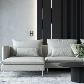 Сенсорный выключатель одноклавишный с подсветкой (дымчатый) W4512014/ a069762