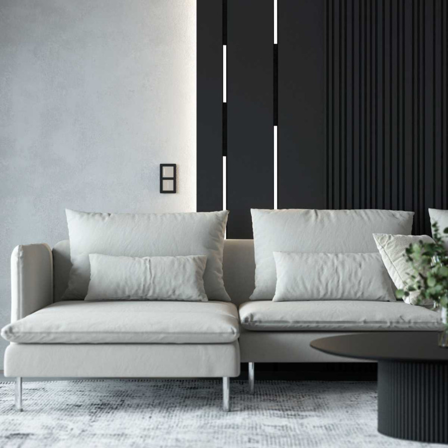 Сенсорный выключатель одноклавишный с подсветкой (дымчатый) W4512014/ a069762