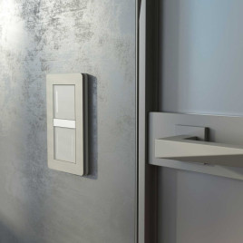 Сенсорный выключатель одноклавишный с подсветкой (дымчатый) W4512014/ a069762