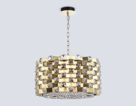 Подвесная люстра с хрусталем Ambrella light High Light LH41003