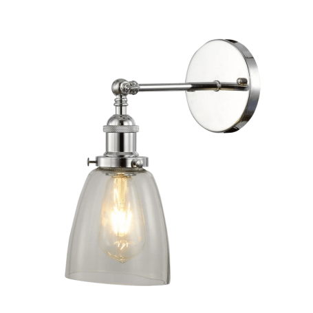 Бра Lumina Deco Fabi LDW 6800-1 CHR+PR
