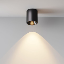 Потолочный светодиодный светильник Maytoni Technical Alfa Led C064CL-12W3K-RD-B