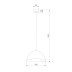 Подвесной светильник TK Lighting 5899 Faro