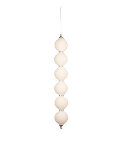 Подвесной светодиодный светильник Lumina Deco Snowman LDP 6835-1 WT+CHR