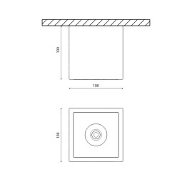 Потолочный светодиодный светильник DesignLed DL-SPL SPL-CB-18-BL-NW 005429
