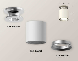 Комплект потолочного светильника Ambrella light Techno Spot XC (N6903, C6301, N6104) XS6301140