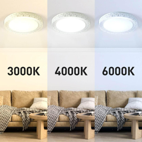 Потолочный светодиодный светильник ЭРА Классик с ДУ SPB-6-70-RC Savern W Б0051097