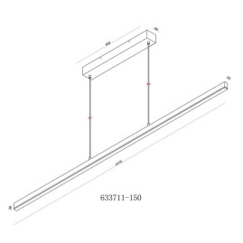 Подвесной светодиодный светильник Lucide Sigma 23460/33/31