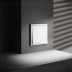 Выключатель встраиваемый Voltum S70 одноклавишный 10А, (белый матовый) VLS010102