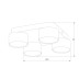 Потолочная люстра TK Lighting 3401 Space Black