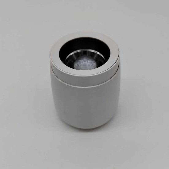 Светильник накладной iLedex Metrica 114-12W-D90-4K-ZOOM-WH