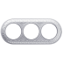 Рамка Werkel Antik Runda на 3 поста жемчужный WL70-frame-03 4690389106552