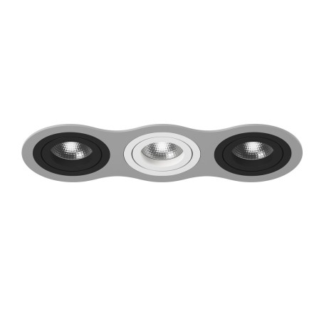 Комплект из светильника и рамки Lightstar Intero 16 (217639+217607+217606+217607) i639070607