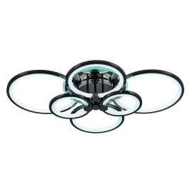 Потолочная светодиодная люстра Profit Light 8077/6 PBK