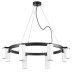 Комплект с подвесной люстрой Lightstar Rullo (571018+214436-4+214486-4) LR018864364