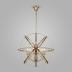 Подвесная люстра Eurosvet Santi 60139/6 золото