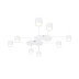 Потолочная люстра Arte Lamp Legacy A8024PL-8WH