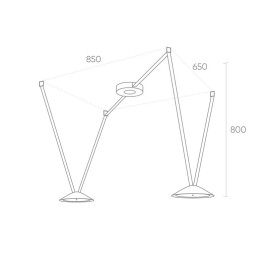 Трековая ременная система Denkirs Belty Set DK55SET03-01-DG