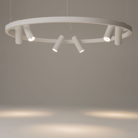 Подвесная светодиодная люстра Maytoni Satellite MOD102PL-L42WK