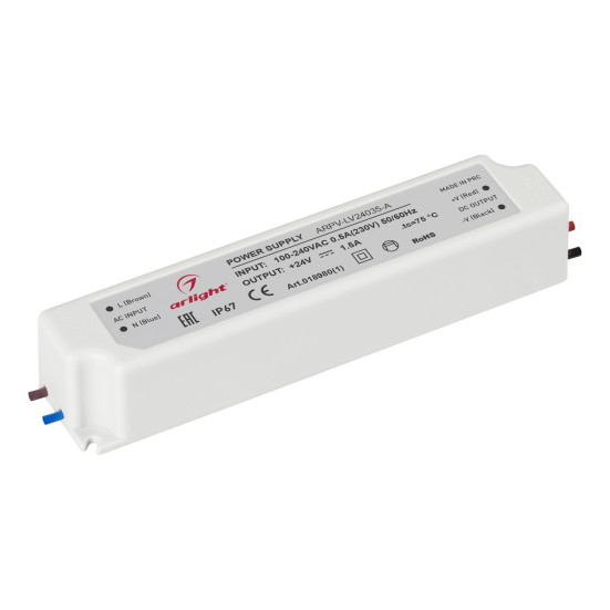 Блок питания Arlight ARPV-LV24035-A 24V 35W IP67 1,5A 018980(1)