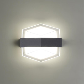 Уличный настенный светодиодный светильник Novotech Street Kaimas 358574