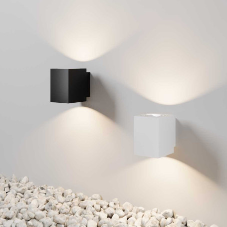 Уличный настенный светильник Maytoni Outdoor Block O507WL-L10W3K