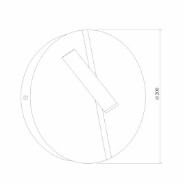 Светодиодный спот Elektrostandard Drom LED 40105/LED белый/хром a055361