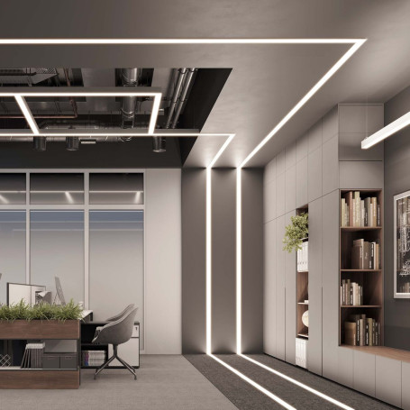 Профиль встраиваемый Arlight Floor60-H26-3000 Anod 046413