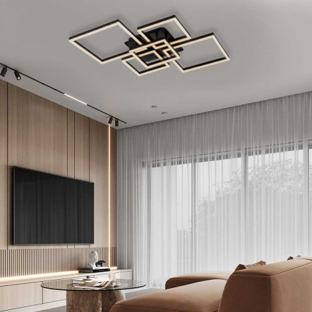 Потолочный cветильник LED4U L11041-5 BK