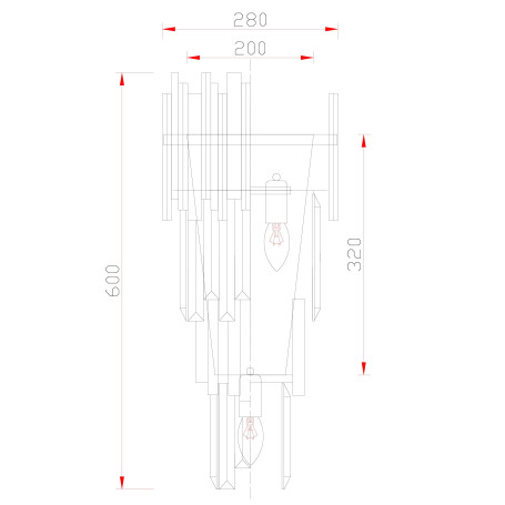 Настенный светильник Garda Decor 62GDM-81008