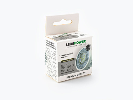 Светодиодный модуль LEDS POWER 5Вт 4000К 220В серия MODULE 007755