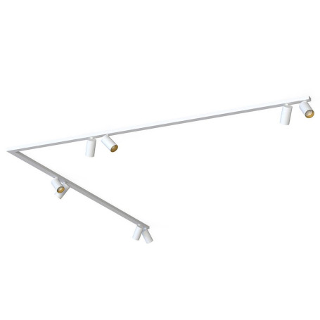 Накладной спот Nowodvorski Mono Corner 2x200 White/Gold 7697