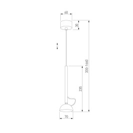 Подвесной светодиодный светильник Elektrostandard Join 50313 LED a068614