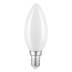 Лампа светодиодная филаментная Gauss E14 9W 4100К матовая 103201209