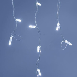 Уличная светодиодная гирлянда Ardecoled бахрома ARD-Edge-Classic-2400x600-Clear-88LED-Milk-Flash White 034124