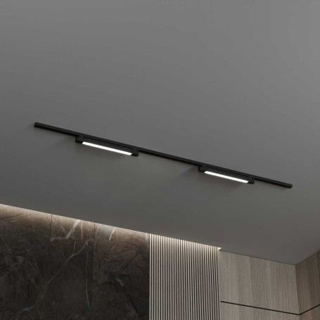 Трековая система со светильниками №1 однофазная накладная Hesby Lighting Skylite HSBL_kompl_S001_NI2B3K