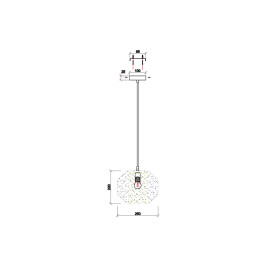 Подвесной светильник Vele Luce Milan VL5724P11