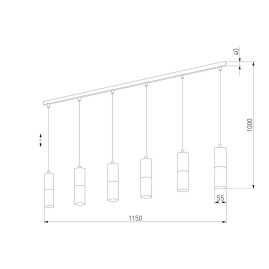 Подвесной светильник TK Lighting 6308 Elit White Wood