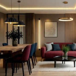 Подвесной светильник DENKIRS ORIGAMI DK6655-BK+SG