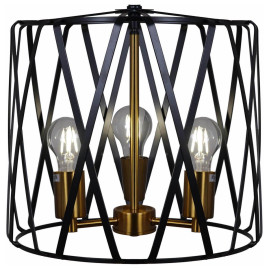 Подвесная люстра Illumico IL1023-3PB-05 BK GD