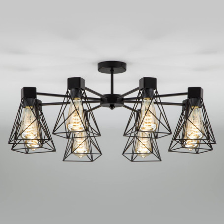Потолочная люстра Eurosvet 70107/8 черный