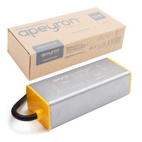 Блок питания Apeyron 12V 25W IP67 2,1A 03-35