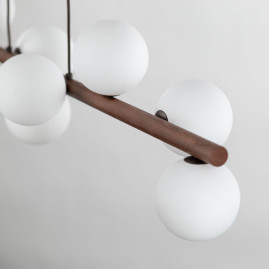 Подвесная люстра TK Lighting 10273 Estera Wood
