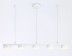 Подвесная светодиодная люстра Ambrella light Comfort LineTech FL51733