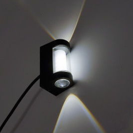 Светильник уличный светодиодный Feron DH056, 4W, 380Lm, 4000K, черный 51494