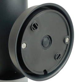 Светильник садово-парковый Feron DH046-B, Техно на стену, 18W E27 230V, черный 51526