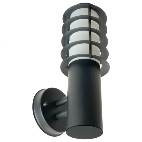 Светильник садово-парковый Feron DH046-B, Техно на стену, 18W E27 230V, черный 51526