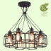 Подвесная люстра Lussole Loft Badger GRLSP-9541